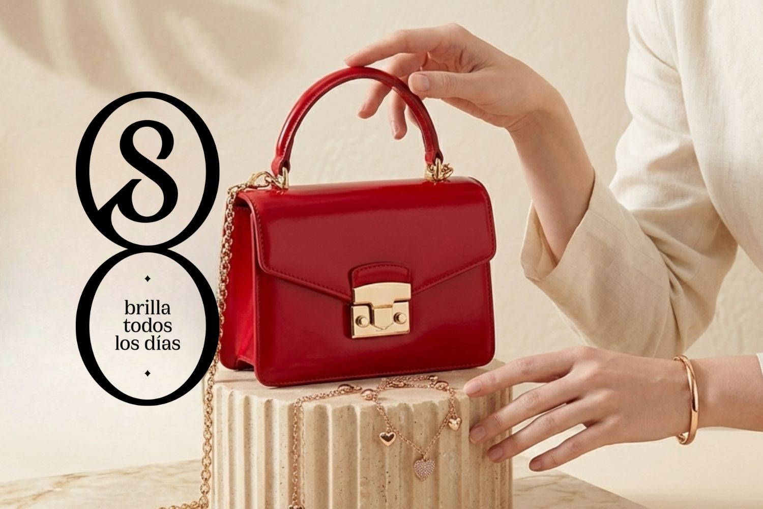 combinar cartera roja