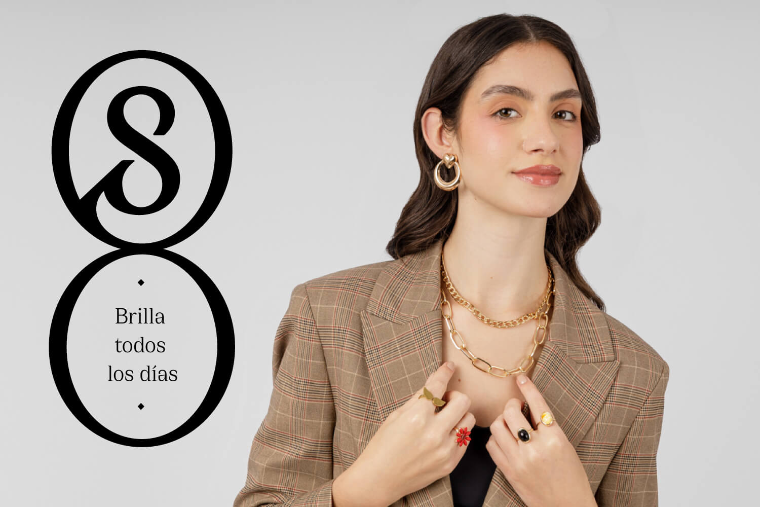 ¿Cómo combinar aretes y collares y lograr un balance perfecto?