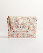 Crossbody Blanco Floreado