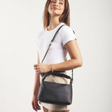 Crossbody Negro Asa Trenzada