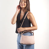 Crossbody Rosa Asa Trenzada