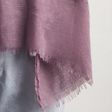 Pashmina Morada Brillos