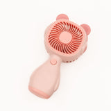 Mini Ventilador Gatito Rosado