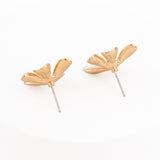 Aretes Flores Blancas