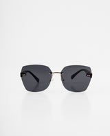 Lentes de sol oversized degradados negro