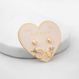 Aretes dúo premium