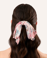 Colet con lazo rosa mosaico