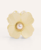 Gancho flor crema