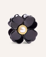 Gancho flor negro