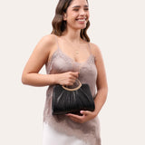 Cartera Vanité Glow Negro