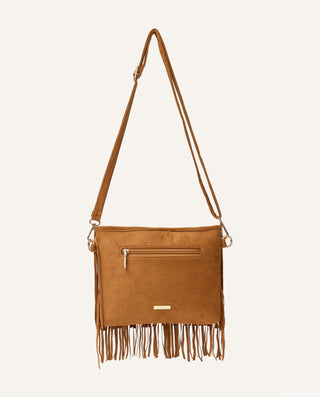 Cartera Moda Flecos Camel