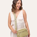 Cartera Crossbody Moda Verde