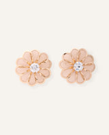 Arete moda Flor Dorado