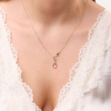 Collar + arete moda