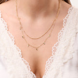 Collar + arete moda