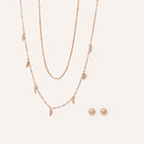 Collar + arete moda