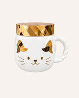 Taza Pets Cat Blanco