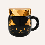 Taza Pets Cat Negro