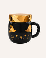 Taza Pets Cat Negro