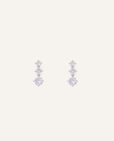 Aretes Premium Zircón Drop Dorado