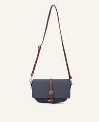 Cartera Baguette Moda Azul