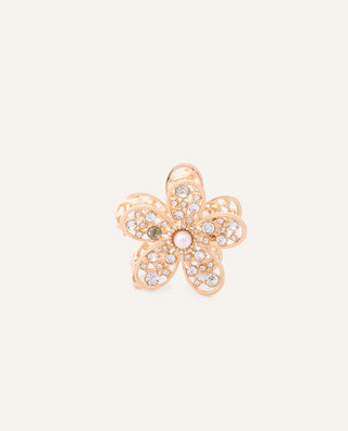 Gancho Cute Flor Dorado