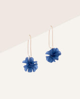 Aretes Moda Blue Dorado