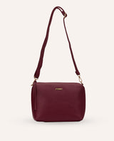 Cartera Crossbody Moda 
Essential Guinda