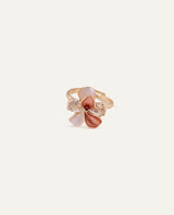 Anillo Regulable Moda Bloom Dorado
