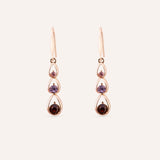 Aretes Moda Drop Dorado
