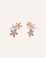 Aretes Moda Bloom Shine Dorado