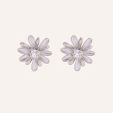 Aretes Moda Flower Dorado