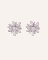 Aretes Moda Flower Dorado