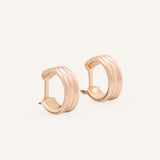 Aretes Argollas Moda Dorado