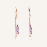 Aretes Moda Slim Dorado