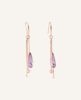Aretes Moda Slim Dorado