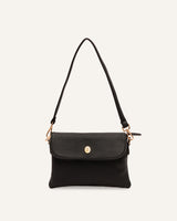 Mini Cartera PU Moda Crossbody Negro