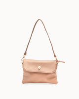 Mini Cartera PU Moda Crossbody Dorado Naranja