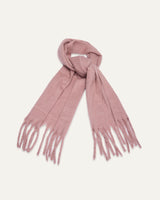 Chalina Soft Con Flecos Rosa