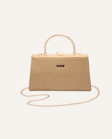 Cartera Vanité Glow Shine Negro