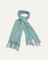 Chalina Soft Con Flecos Verde