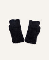 Guantes Mitones Soft Peluche Negro