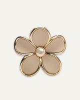 Gancho Básico Flor Dorado