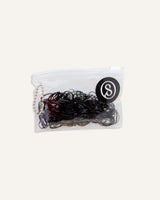 Set Ligas Elásticas Para el Cabello de 3 cm Negro