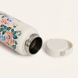 Tomatodo Acero Inoxidable Flores Blanco