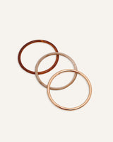 Set Pulseras Moda Acrílicas 3 Und