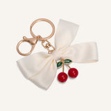 Llavero Trendy Lazo con Cereza Perla