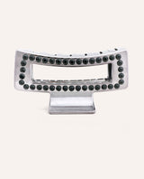 Gancho Rectangular Shine Negro