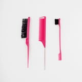 Set Peines y Cepillo Fucsia