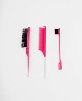 Set Peines y Cepillo Fucsia